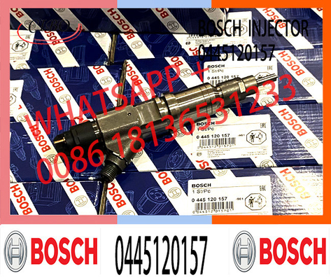 Για saic-IVECO HONGYAN 504255185 ΦΊΑΤ 504255185 κοινός εγχυτήρας 0445120157 Bosch ραγών