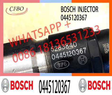 Κοινός εγχυτήρας 0445120289 0445120367 καυσίμων ραγών για Bosch Cummins Isbe Isde