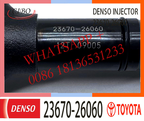 Κοινό ακροφύσιο 23670-0R090 23670-26060 εγχυτήρων diesel καυσίμων μηχανών ραγών για την πίσω όψη 2,2 της Toyota Denso Corolla corola tojota