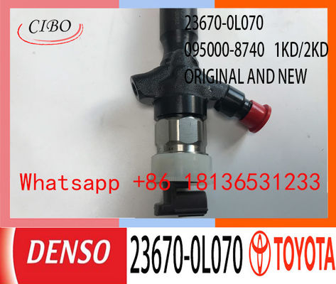 Εγχυτήρας καυσίμων 095000-8740 του ISO 23670-0L070 αυτόματος για τη TOYOTA Hilux