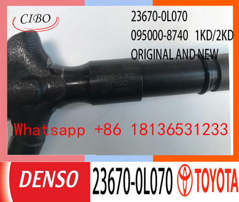 Εγχυτήρας καυσίμων 095000-8740 του ISO 23670-0L070 αυτόματος για τη TOYOTA Hilux