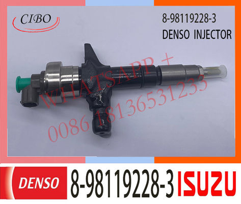 8-98119228-3 εγχυτήρας 8-98119228-3 095000-6980 καυσίμων μηχανών diesel για τη μηχανή Denso/Isuzu 4JJ1