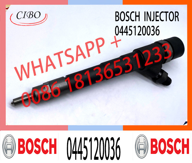 Κοινός εγχυτήρας 0445120036 Disesl ραγών για BOSCH Iveco καθημερινά 504047895 504086469 504113253