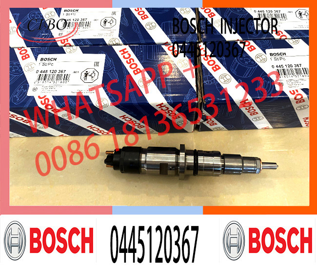 Κοινός εγχυτήρας 0445120289 0445120367 καυσίμων ραγών για Bosch Cummins Isbe Isde